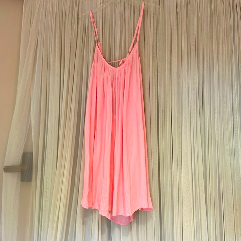 Roxy sundress / coverup pink size M